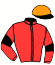 casaque portée par Roig Balaguer G. jockey du cheval de course JOLIE CADENCE, information pmu ZETURF
