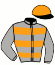 casaque portée par Mary Ch. A. jockey du cheval de course ILTON CASTELETS (FR), information pmu ZETURF