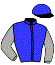 casaque portée par Koreckova Mme V. jockey du cheval de course ANOASTER, information pmu ZETURF