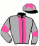 casaque portée par Gutierrez Val A. jockey du cheval de course LOVELY TRAOU LAND, information pmu ZETURF