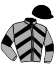 casaque portée par Millet G. jockey du cheval de course UNA STONDA, information pmu ZETURF