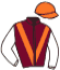 casaque portée par Foresi F. jockey du cheval de course IDAHO JAMES, information pmu ZETURF