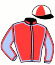 casaque portée par Piccone T. jockey du cheval de course KISS QUEEN, information pmu ZETURF