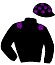 casaque portée par Waldhauser Mlle M. jockey du cheval de course TENDER WINNER, information pmu ZETURF