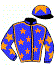 casaque portée par Pacaut Mme Cor. jockey du cheval de course FOR WIN, information pmu ZETURF