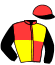 casaque portée par Lecoeuvre C. jockey du cheval de course O DIRLADA, information pmu ZETURF