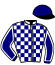 casaque portée par Roussel Leo jockey du cheval de course LATOPIX, information pmu ZETURF casaque portée par Roussel Leo jockey du cheval de course LATOPIX, information pmu ZETURF