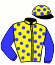 casaque portée par Blot Mme M. jockey du cheval de course FASHION MAKER, information pmu ZETURF casaque portée par Blot Mme M. jockey du cheval de course FASHION MAKER, information pmu ZETURF
