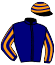 casaque portée par Ferreira J. D. jockey du cheval de course KAVAL DES AUGERIES, information pmu ZETURF casaque portée par Ferreira J. D. jockey du cheval de course KAVAL DES AUGERIES, information pmu ZETURF