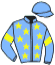 casaque portée par Petitjean K. jockey du cheval de course FIRST GEDE, information pmu ZETURF casaque portée par Petitjean K. jockey du cheval de course FIRST GEDE, information pmu ZETURF