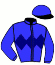 casaque portée par Guyon M. jockey du cheval de course LOU MAN, information pmu ZETURF casaque portée par Guyon M. jockey du cheval de course LOU MAN, information pmu ZETURF