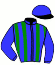 casaque portée par Piccone T. jockey du cheval de course ROUVRAY, information pmu ZETURF casaque portée par Piccone T. jockey du cheval de course ROUVRAY, information pmu ZETURF