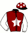 casaque portée par Grandin M. jockey du cheval de course MANAROLA, information pmu ZETURF casaque portée par Grandin M. jockey du cheval de course MANAROLA, information pmu ZETURF