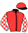 casaque portée par Madamet A. jockey du cheval de course KARLA CONTI, information pmu ZETURF casaque portée par Madamet A. jockey du cheval de course KARLA CONTI, information pmu ZETURF
