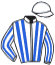 casaque portée par Inconnu jockey du cheval de course QUICK FLASH, information pmu ZETURF