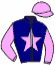 casaque portée par Poggionovo Mme Lau. jockey du cheval de course HANDHY, information pmu ZETURF casaque portée par Poggionovo Mme Lau. jockey du cheval de course HANDHY, information pmu ZETURF
