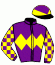 casaque portée par Madamet A. jockey du cheval de course EQUINOXE, information pmu ZETURF casaque portée par Madamet A. jockey du cheval de course EQUINOXE, information pmu ZETURF