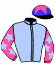casaque portée par Nobili M. jockey du cheval de course ANGEL DUST, information pmu ZETURF casaque portée par Nobili M. jockey du cheval de course ANGEL DUST, information pmu ZETURF