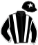 casaque portée par Subias A. jockey du cheval de course FRAICHE, information pmu ZETURF