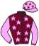 casaque portée par Werle A. jockey du cheval de course HELSINKOEUR, information pmu ZETURF