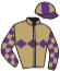 casaque portée par Eon Mlle M. jockey du cheval de course MONCAYO, information pmu ZETURF casaque portée par Eon Mlle M. jockey du cheval de course MONCAYO, information pmu ZETURF