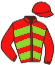 casaque portée par Foresi F. jockey du cheval de course O'SSITOT, information pmu ZETURF casaque portée par Foresi F. jockey du cheval de course O'SSITOT, information pmu ZETURF