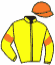 casaque portée par Foresi F. jockey du cheval de course SPORT COUPE, information pmu ZETURF