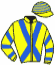casaque portée par Valle Skar Mlle F. jockey du cheval de course RISING UP, information pmu ZETURF casaque portée par Valle Skar Mlle F. jockey du cheval de course RISING UP, information pmu ZETURF