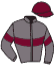 casaque portée par Banz Mlle C. jockey du cheval de course CERVARO, information pmu ZETURF casaque portée par Banz Mlle C. jockey du cheval de course CERVARO, information pmu ZETURF