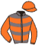 casaque portée par Orani Ant. jockey du cheval de course ALBINE, information pmu ZETURF casaque portée par Orani Ant. jockey du cheval de course ALBINE, information pmu ZETURF