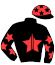 casaque portée par Jean P. Ch. jockey du cheval de course MARPESSA DREAM, information pmu ZETURF casaque portée par Jean P. Ch. jockey du cheval de course MARPESSA DREAM, information pmu ZETURF