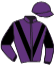 casaque portée par Ruet B. jockey du cheval de course LAPON DE BERTRANGE, information pmu ZETURF