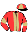 casaque portée par Dollion A. jockey du cheval de course GOLD STAR THONIC (FR), information pmu ZETURF casaque portée par Dollion A. jockey du cheval de course GOLD STAR THONIC (FR), information pmu ZETURF
