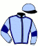 casaque portée par Nivard F. jockey du cheval de course GAMINE DE PARIS (FR), information pmu ZETURF