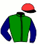casaque portée par Leveau H. jockey du cheval de course CLEZIO JOSSELYN (FR), information pmu ZETURF