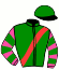 casaque portée par Ploquin P. Ph. jockey du cheval de course IZARD DES AGETS (FR), information pmu ZETURF