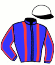 casaque portée par Abrivard A. jockey du cheval de course AFRICA BI (IT), information pmu ZETURF