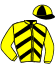 casaque portée par Balu J. jockey du cheval de course GAIN ULTIME (FR), information pmu ZETURF