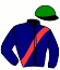 casaque portée par Raffin E. jockey du cheval de course DREAMBREAKER (DE), information pmu ZETURF