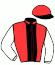 casaque portée par Barrier A. jockey du cheval de course GREAT GATSBY AS (DE), information pmu ZETURF