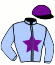 casaque portée par Allais P. M. jockey du cheval de course DESIRA SWIFT (FR), information pmu ZETURF