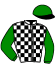 casaque portée par Abrivard A. jockey du cheval de course HARLEY DE JANEIRO (FR), information pmu ZETURF