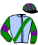 casaque portée par Nivard F. jockey du cheval de course HEROINE DU LANDRET (FR), information pmu ZETURF
