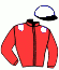 casaque portée par Martens C. jockey du cheval de course STARO ITALY (IT), information pmu ZETURF