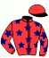 casaque portée par Cheradame A. jockey du cheval de course IDYLLE A VIE (FR), information pmu ZETURF