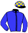 casaque portée par Barrier A. jockey du cheval de course HISTOIRE D'UNA (FR), information pmu ZETURF
