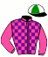 casaque portée par Raffin E. jockey du cheval de course VICKI LAKSMY (IT), information pmu ZETURF