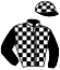 casaque portée par Lannoo Gee. jockey du cheval de course HERMES DU CHATAULT (FR), information pmu ZETURF