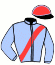 casaque portée par Baty C. jockey du cheval de course ESPERANZA JIHEM (FR), information pmu ZETURF