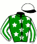 casaque portée par Le Beller T. jockey du cheval de course INTENTIONALLY (FR), information pmu ZETURF